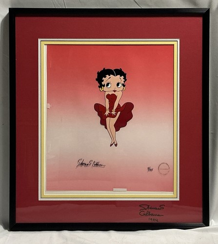 Betty boop hand painted cel - boop,