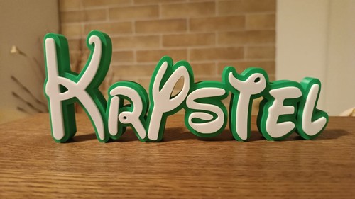 Krystel personalized disney - krystel,