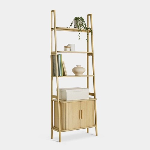 Lando bookcase with sliding - lando's,