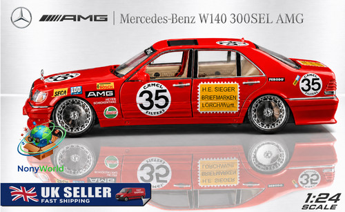Mercedes benz w140 - 1/24, 300sel