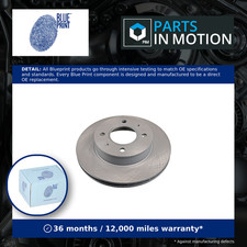 2x Brake Discs Pair Vented
