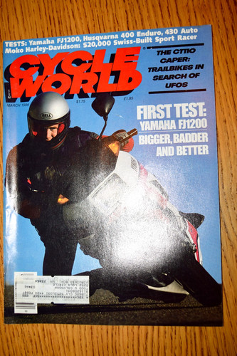 Cycle world magazine march - magazine,