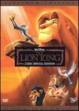 Lion king dvd children - king, children's