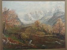 Scotland Original Painting West Coast of Lewis Picture Framed Signed  E Simonds