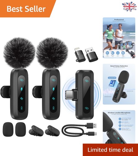 Dual wireless mini - mini, microphones