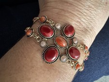 Monet Multi Strand Goldtone