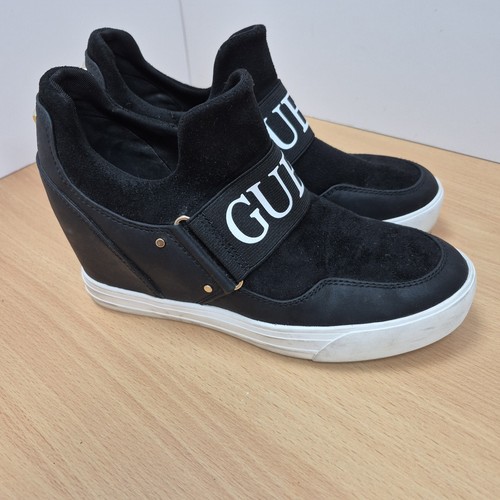 Guess high top trainers black - guess,