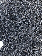 Black RUBBER Bark Tyre Chippings Safe Surfacing Tire Garden Soft 25-30kg Bag