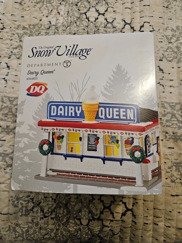 Department snow village - department,