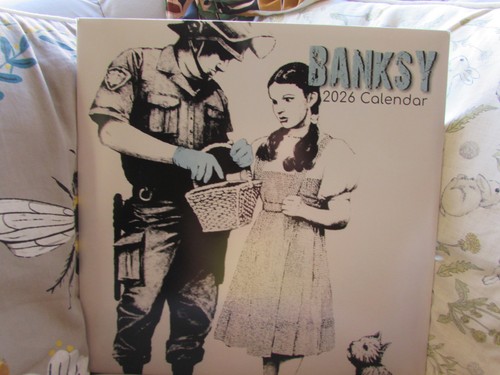 Banksy month large - large, 12x12