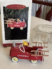Hallmark Ornament Kiddie Car Classics Murray Fire Truck #2 VTG 1995 Keepsake