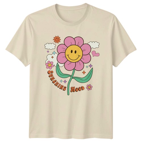 Retro sunshine mood flower - sunshine,