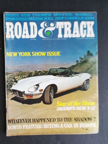 Road track may 1971 mazda - may,