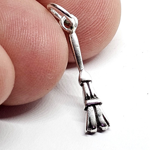 Besom broom broomstick charm - broom,