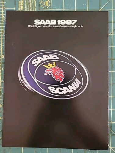 1987 saab full line dealer - 1987,