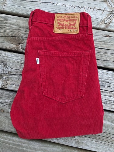 Levi 511 slim - slim, red