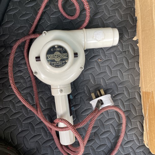 Ormond bakelite hair dryer - bakelite,