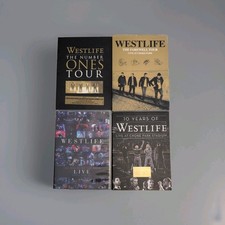 Westlife Dvd Collection - 4 Dvds - 10 years of Westlife - the number ones tour