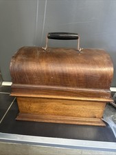 Vintage Phonograph With Wooden
