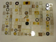 MICROSCOPE SLIDES - 45 VINTAGE PREPARED SLIDES