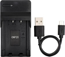 Norifon NP-20 USB Charger for Casio Exilim Card EX-M20, EX-S100, EX-S3, EX-S500