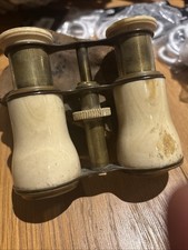 Antique Opera Glasses bone and