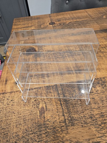 5pc acrylic display risers - acrylic,