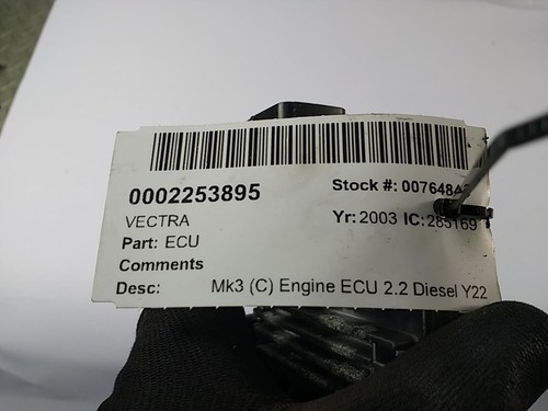 2003 vauxhall vectra 09186187 - 2003,
