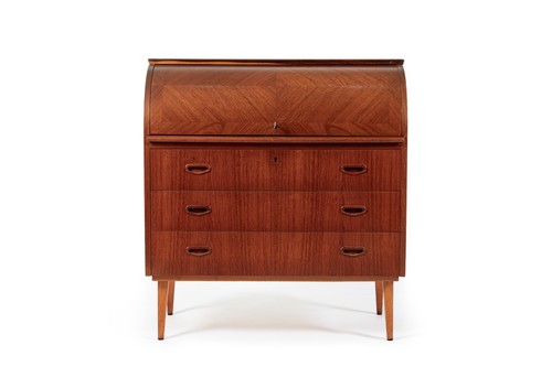 Scandinavian teak wood - teak, rolltop