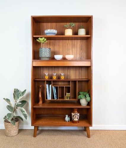 Vintage mid century teak retro - century,
