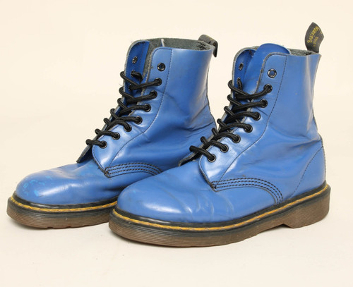 Vtg martens 1460 blue - vtg, dr.