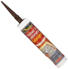 EVERBUILD TIMBER AND LAMINATE SEALANT FLOORING PINE BEEECH OAK MAHOGANY SILICONE