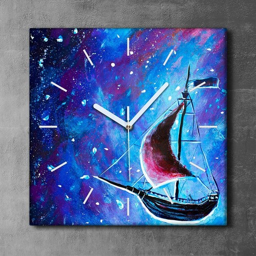 Canvas clock wall art image - art,