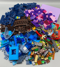 LEGO MIXED COLOUR MULTICOLOR BRICKS Bundle JOB LOT BULK Spares Decals Details