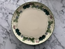Stunning Poole Pottery 'Winter Vine' Large 12" Christmas Cake/Display Plate.