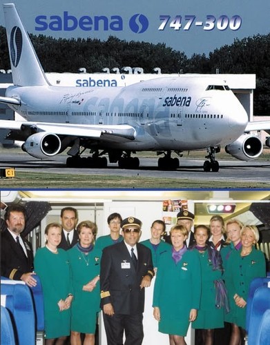 Sabena boeing 747 300 - boeing, 747-300