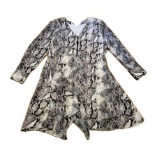 Julien Macdonald Snake Print Ladies Dress, Female Fashion Designer Clothing