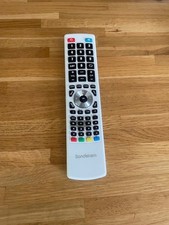 Genuine Original Sandstrom RC18 White Television Remote Control FREE P&P