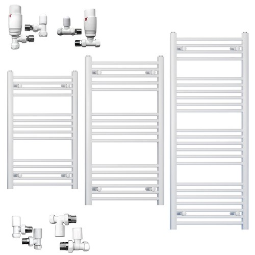 550 wide flat white heated - white,