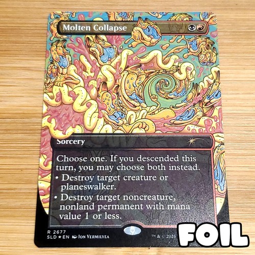 Molten collapse foil - collapse,,