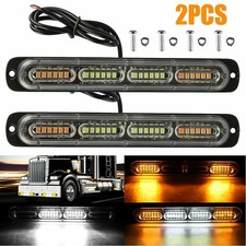 2PCS Amber/White 24LED Car