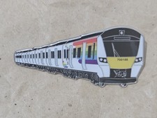 Thameslink Pride Class 700 Enamel Brooch Pin Train Badge