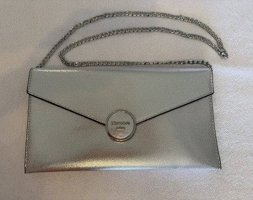 Dune silver metallic faux - silver,