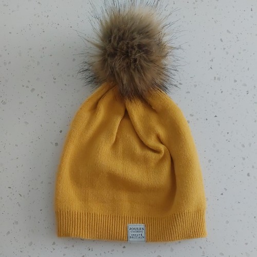 Joules ladies yellow hat - joules,