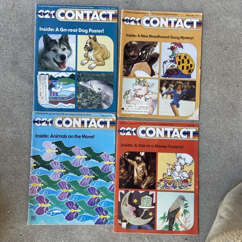 321 contact vintage magazine - contact,