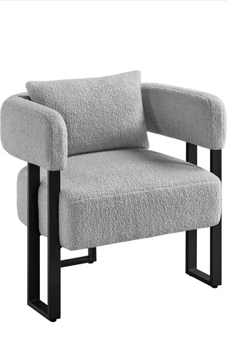 Boucle tub chair modern - tub,