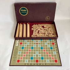 Vintage 1948 Scrabble Board