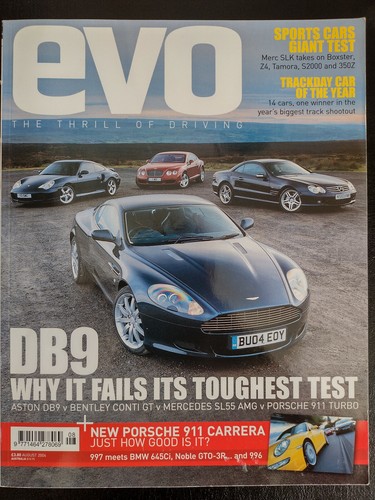 Evo magazine issue august - magazine,