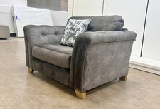 Furniture Village Boutique 'Aura' Love Chair Kenzo Mink Dw Ft Single RRP £1300