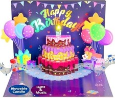 Birthday cards musical pop - cards,,